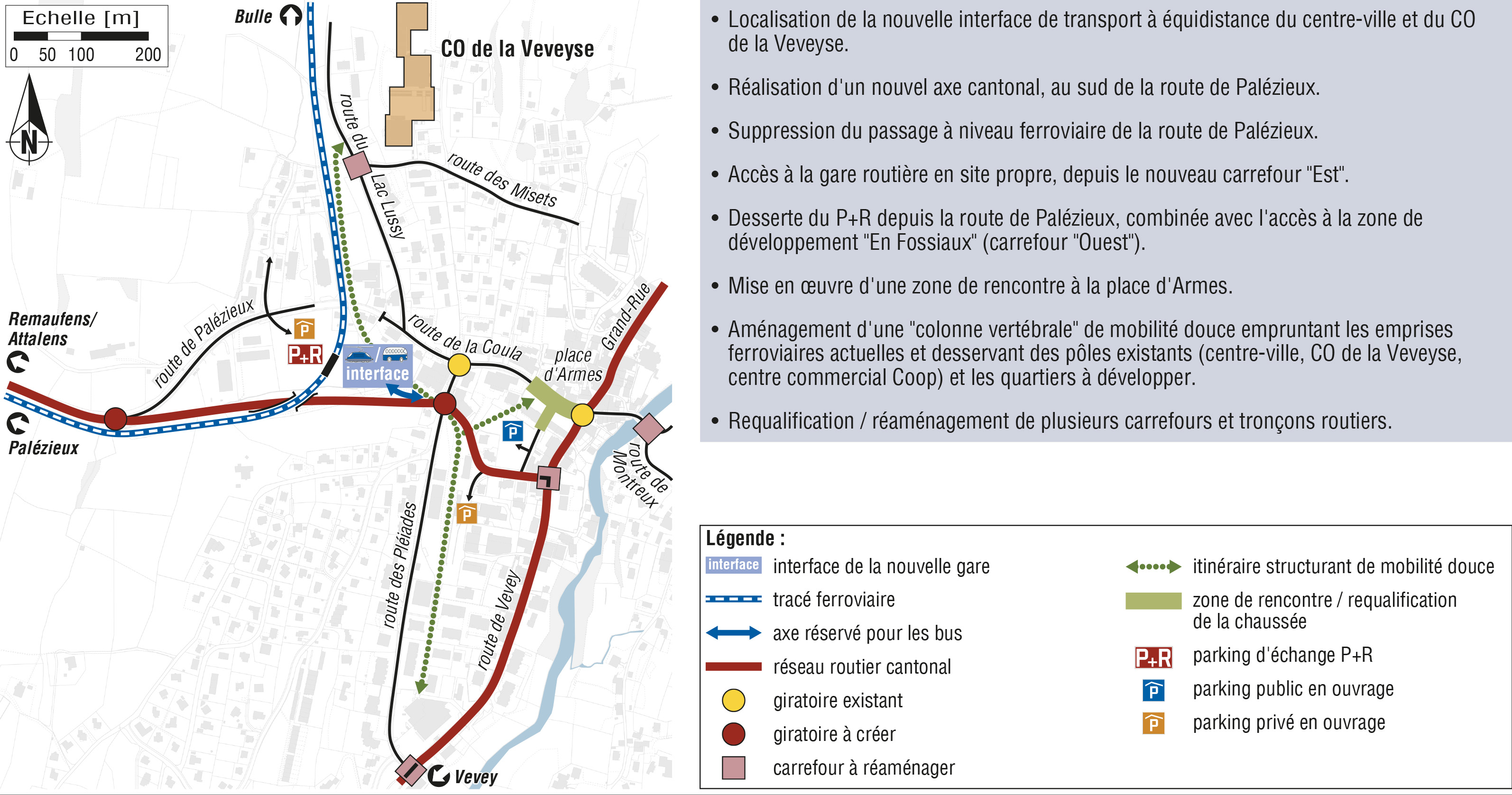 Réalisation des gares ferroviaire et routière TPF