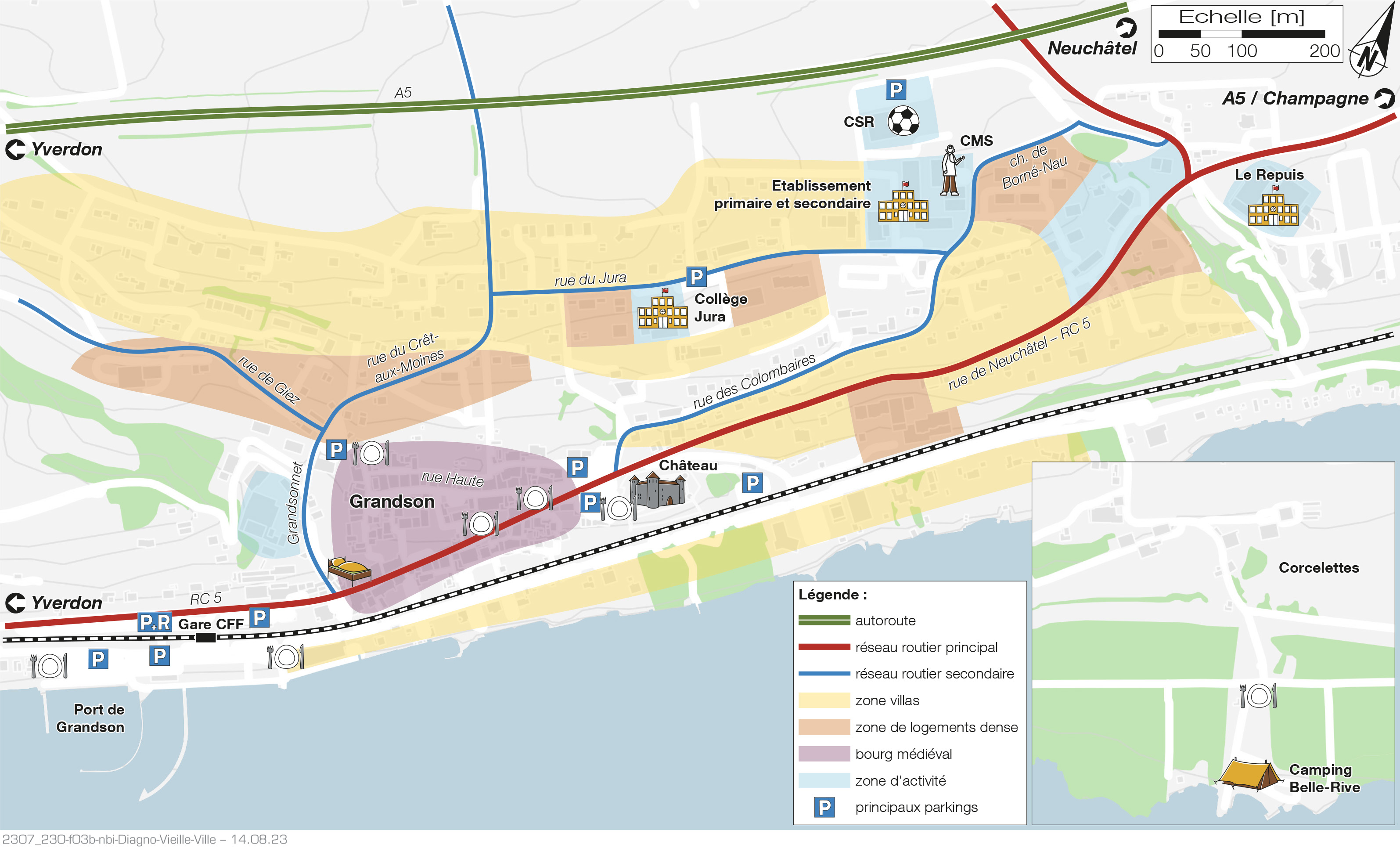 Commune de Grandson – Projet mobilité électrique