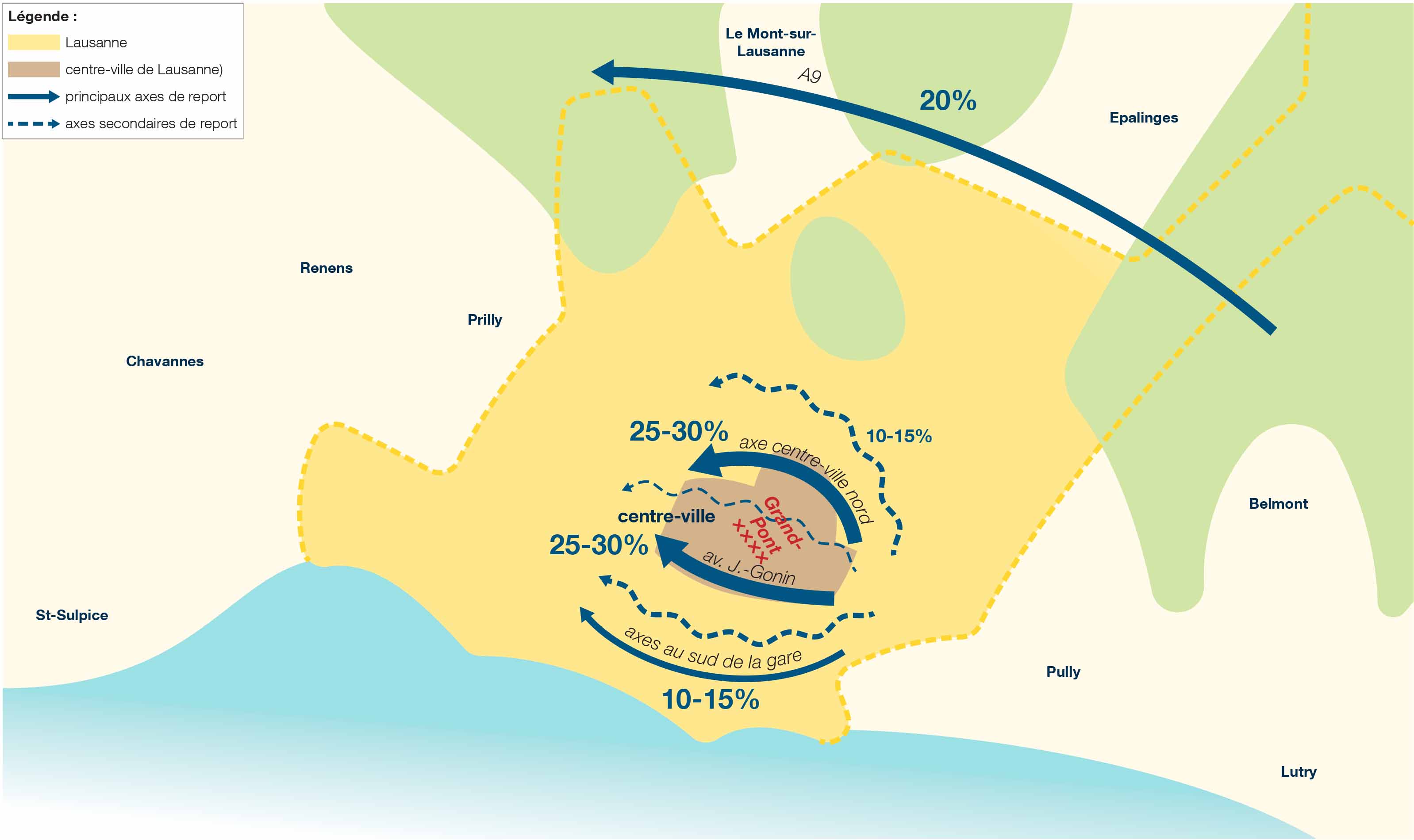 Mesures d&#039;accompagnement du chantier du Grand-Pont