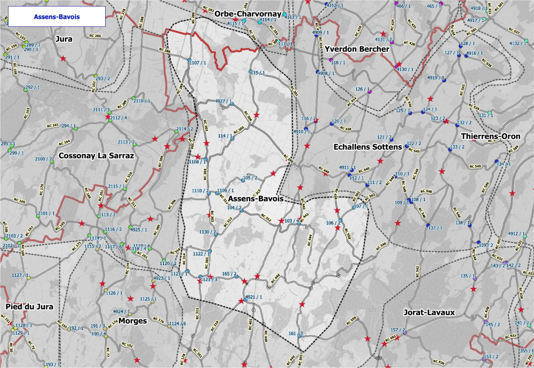Campagne quinquennale de comptage du trafic routier