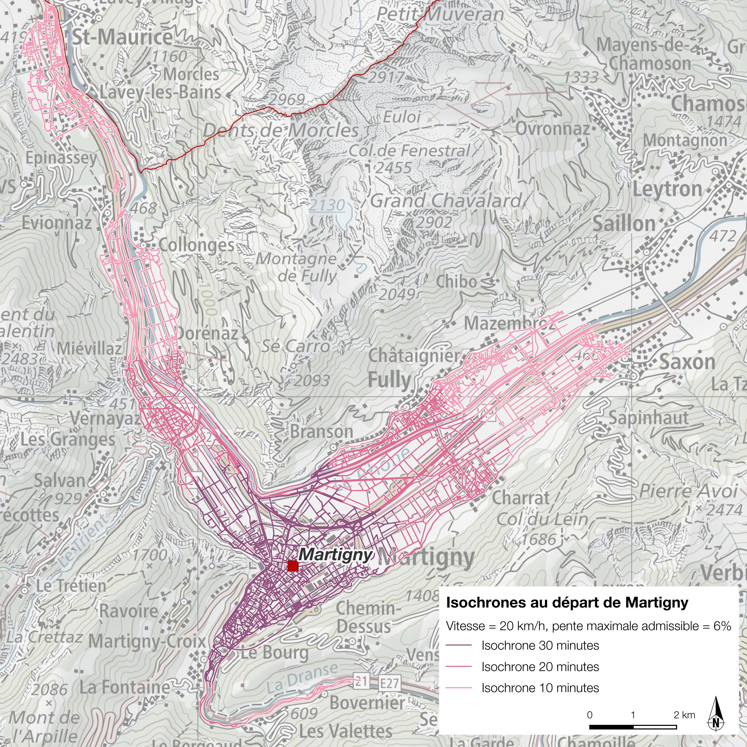 Mise en œuvre du monitoring du Valais