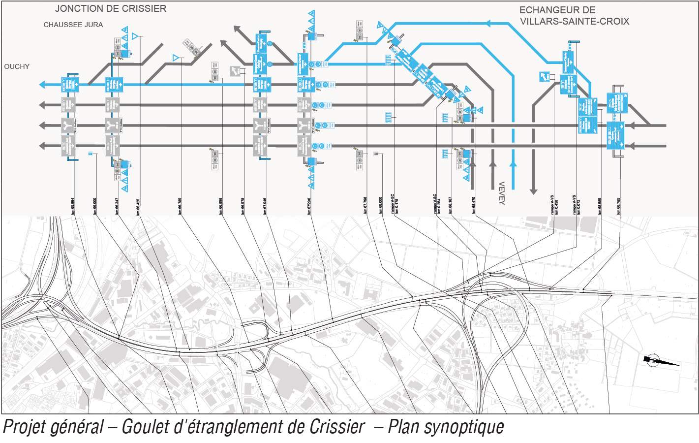 Routes nationales – Filiale d'Estavayer-le-Lac Suppression du goulet d'étranglement de Crisser