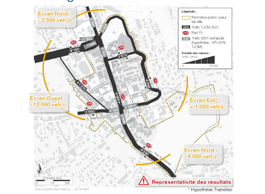 Etude de circulation et de stationnement sur le Coeur de Ville d’Ambérieu-en-Bugey