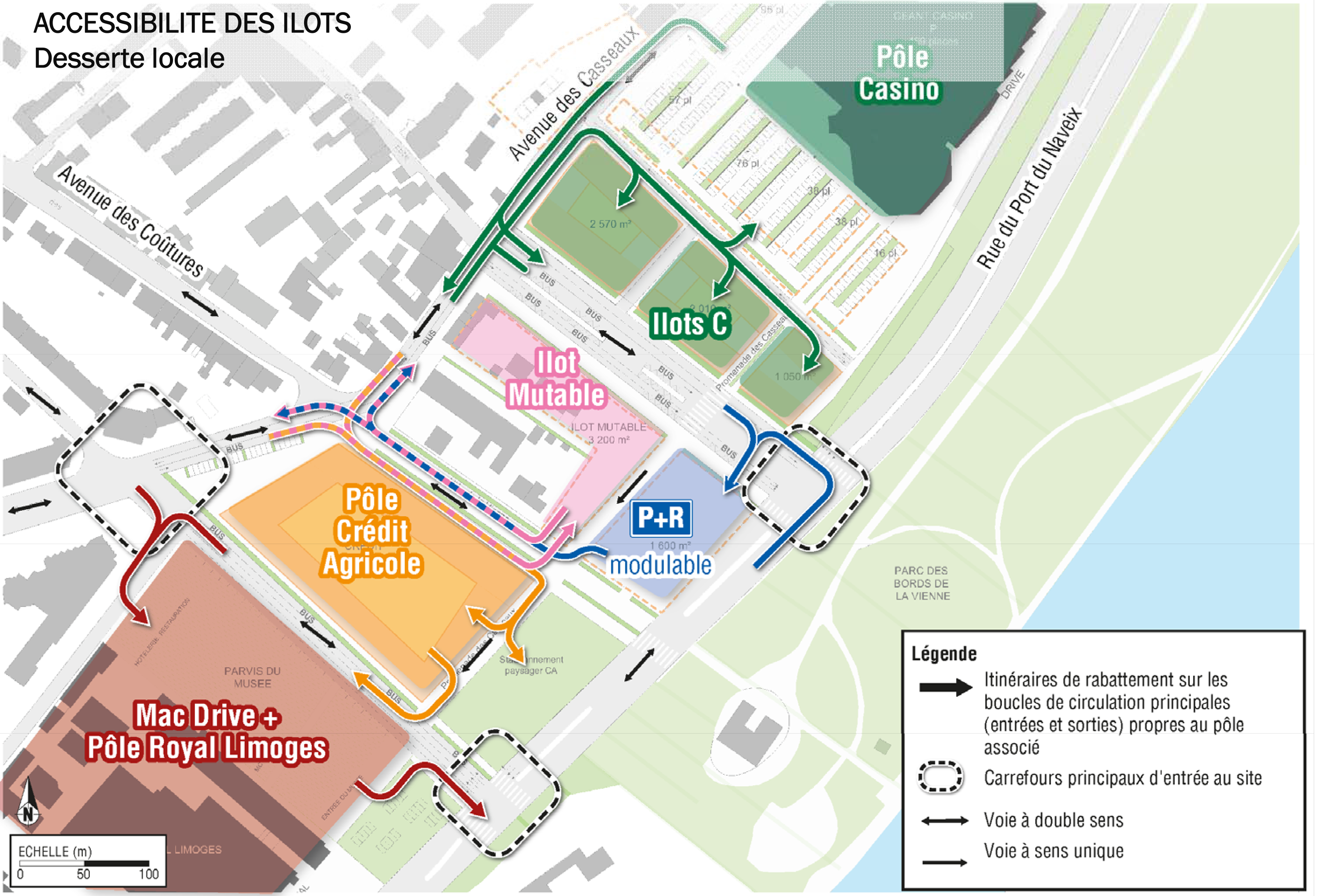 Schéma d&#039;orientation et d&#039;aménagement d&#039;entrée de ville - Casseaux