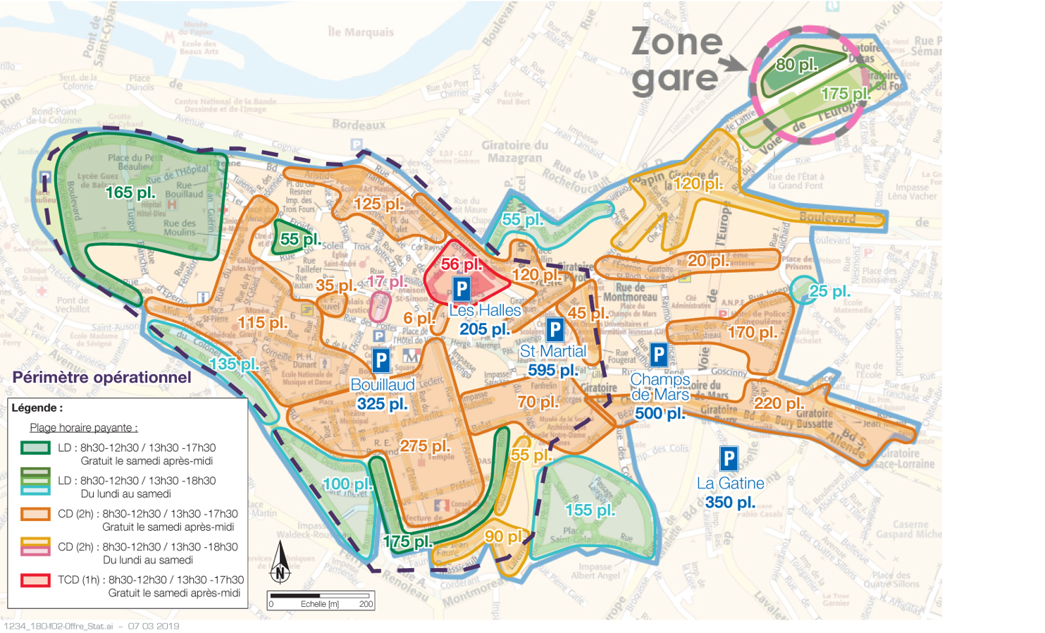 Schéma directeur du stationnement et des mobilités sur le centre-ville d’Angoulême
