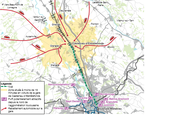 Etude de faisabilité d’un pôle d’échange multimodal en gare de Castelnau-d&#039;Estrétefonds