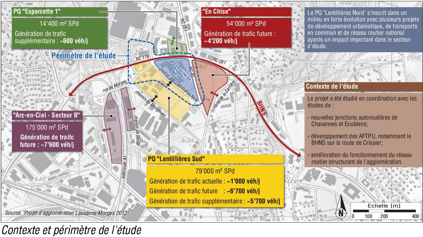 Plan de quartier "Lentillères Nord"