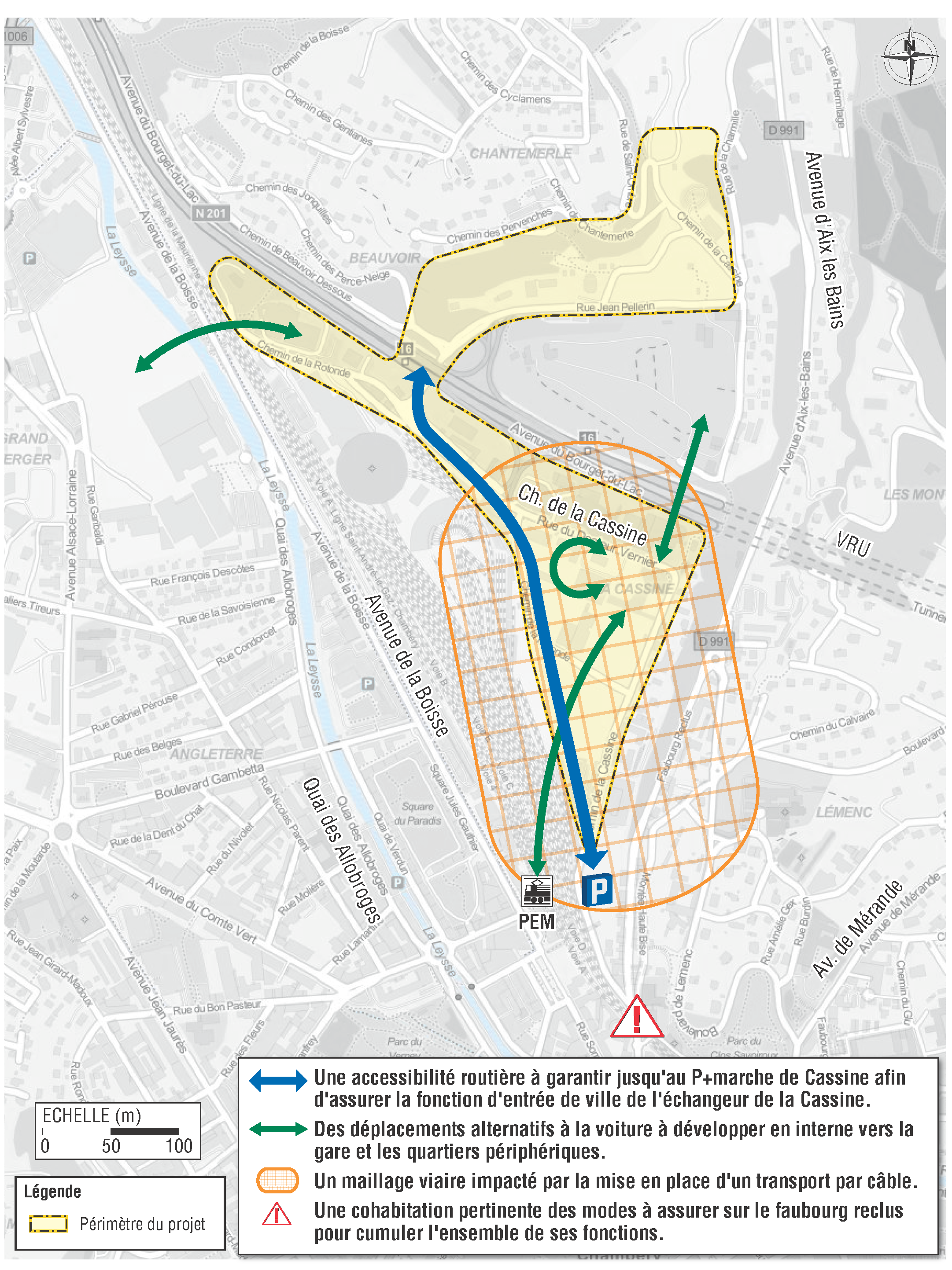 Etude de programmation urbaine et d&#039;aménagement du parc d&#039;activités de la Cassine à Chambéry