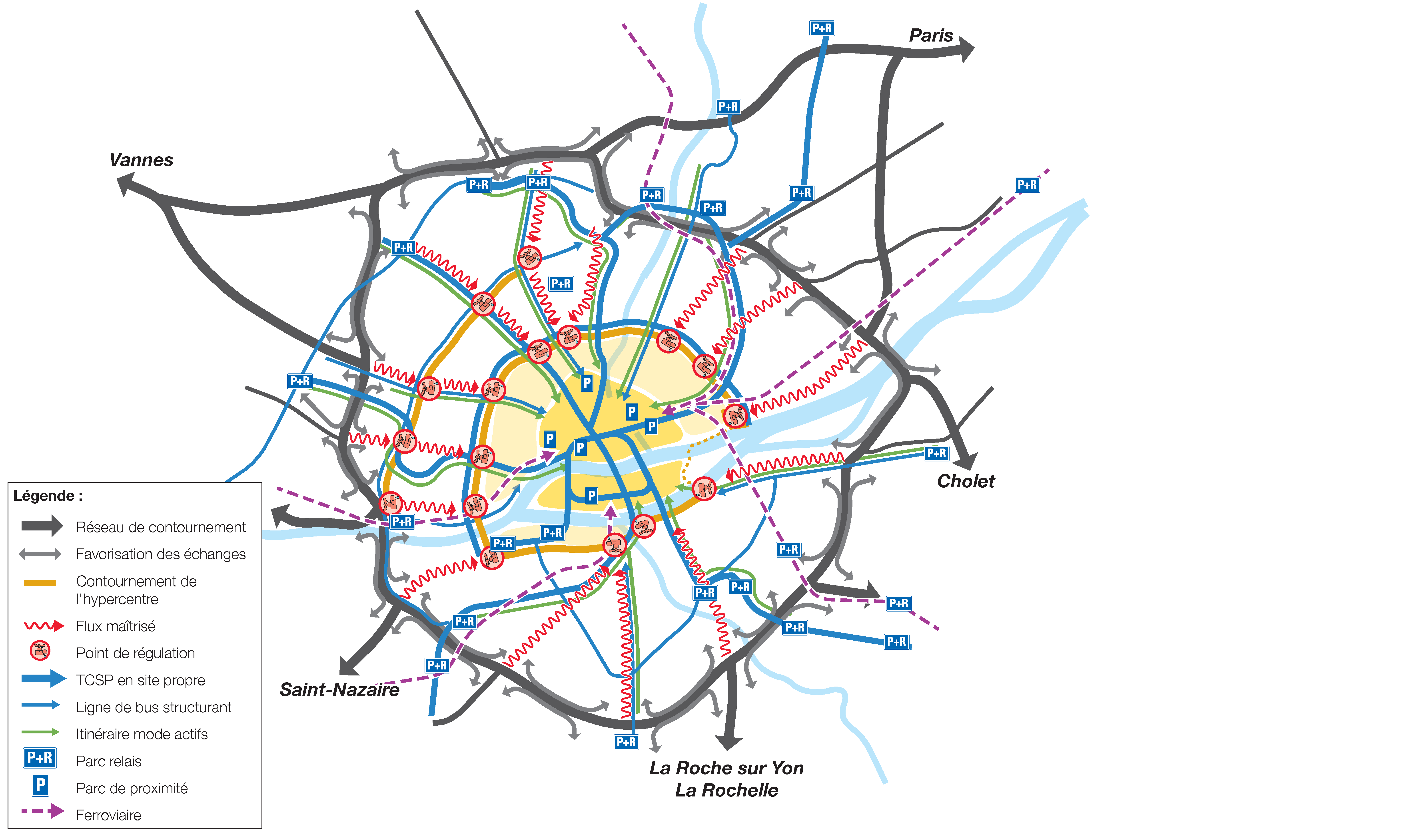 Elaboration d&#039;un plan stratégique de circulation et de stationnement pour la centralité métropolitaine