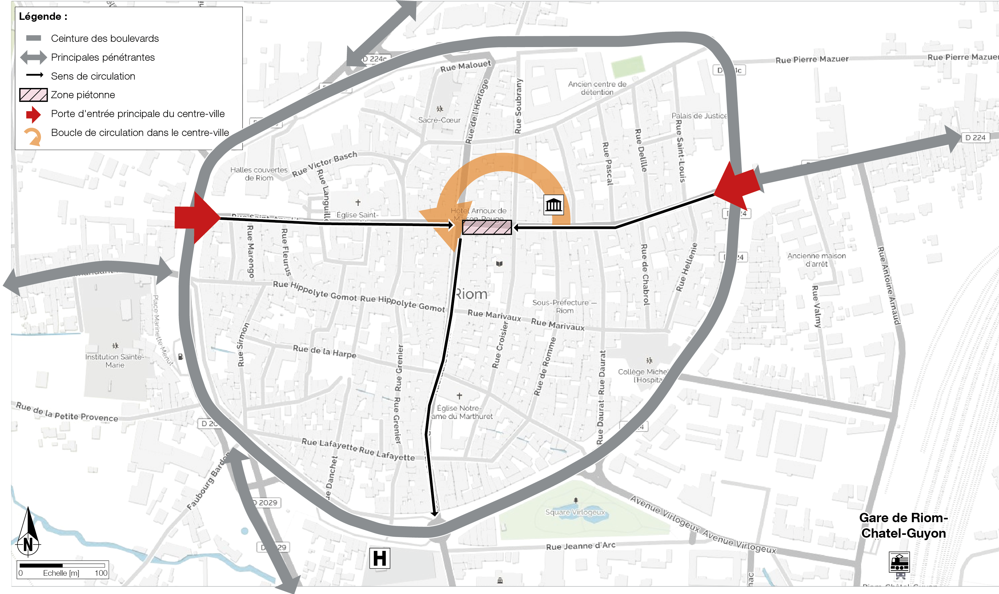 Etude de programmation et de revitalisation du centre-ville de Riom - Volet stationnement