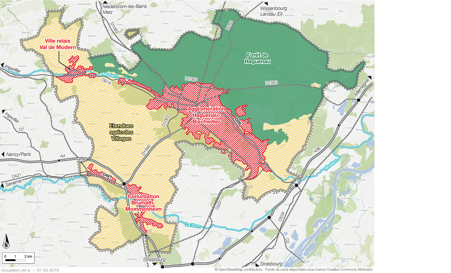Elaboration du plan de déplacement de la Communauté d&#039;agglomération de Haguenau