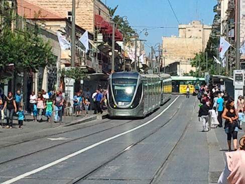 Jérusalem  - Transitec responsable de la conception et de la mise en œuvre de la régulation lumineuse du tramway