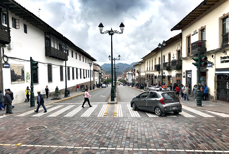 Troisième atelier dans le cadre des études d&#039;accessibilité au centre historique de la ville de Cusco (Pérou)
