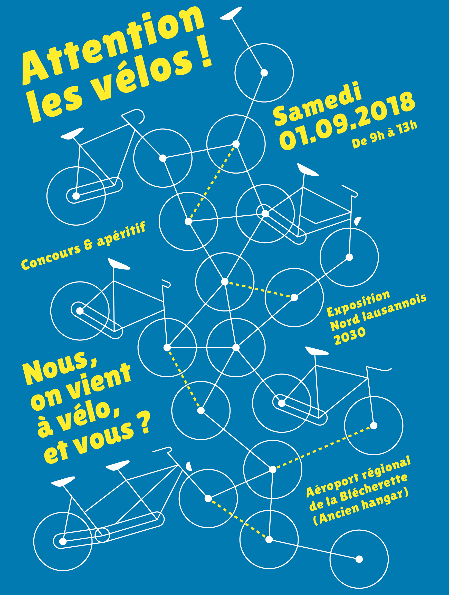 Présentation de la stratégie régionale vélo du Nord Lausannois élaborée par Transitec à l&#039;exposition annuelle de la Blécherette